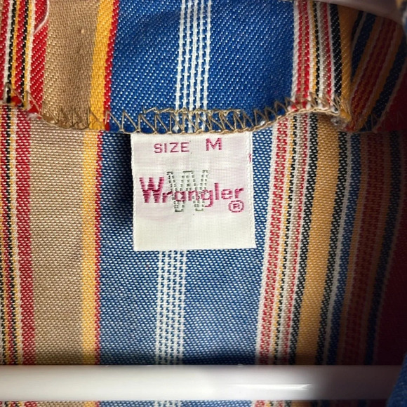 Women’s vintage wrangler blazer striped size medium - Picture 2 of 6